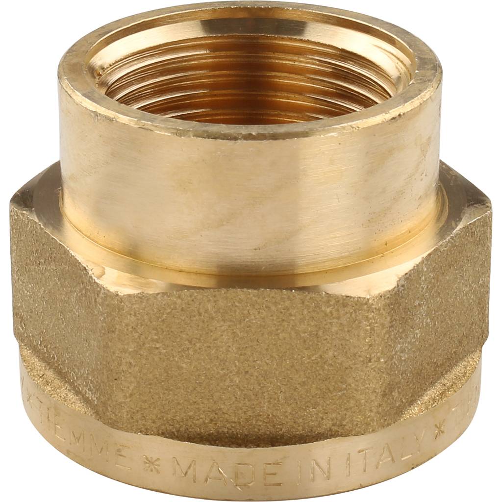 Муфта TIEMME ВВ 1х3/4 для стальных труб резьбовой, 1500059
