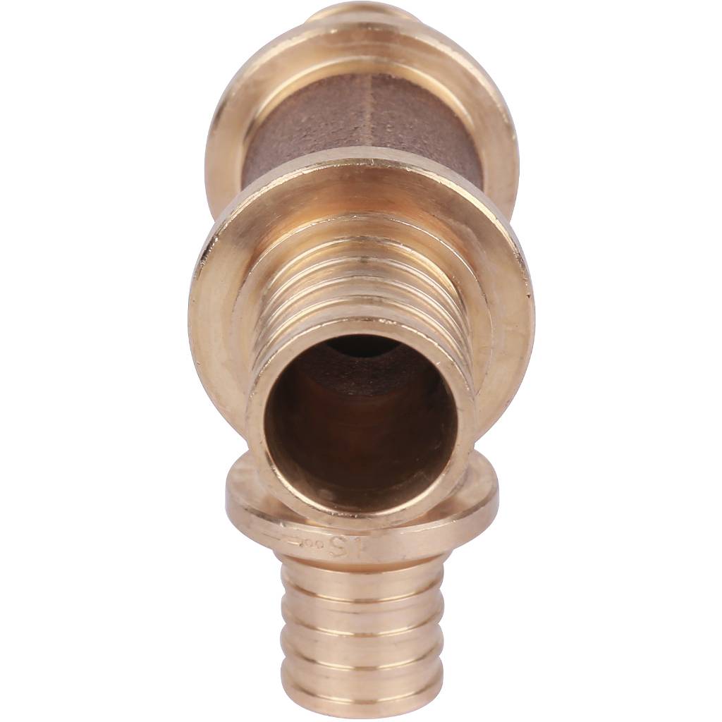 Тройник РЕХАУ RAUTITAN PLATINUM с уменьшенным боковым проходом 20-16-20 RX для труб из сшитого полиэтилена аксиальный