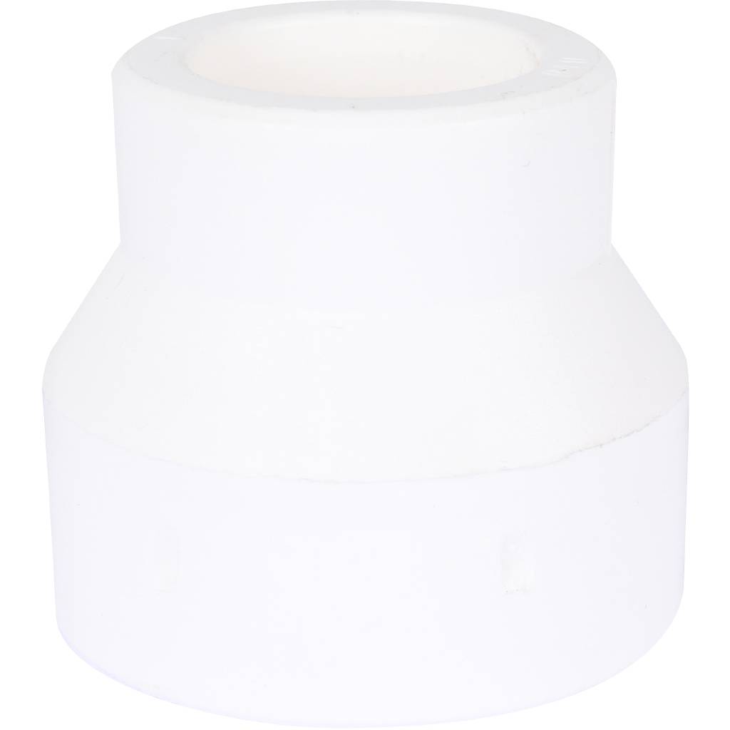 Муфта переходная Kalde 75x40 для полипропиленовых труб под сварку (цвет белый)