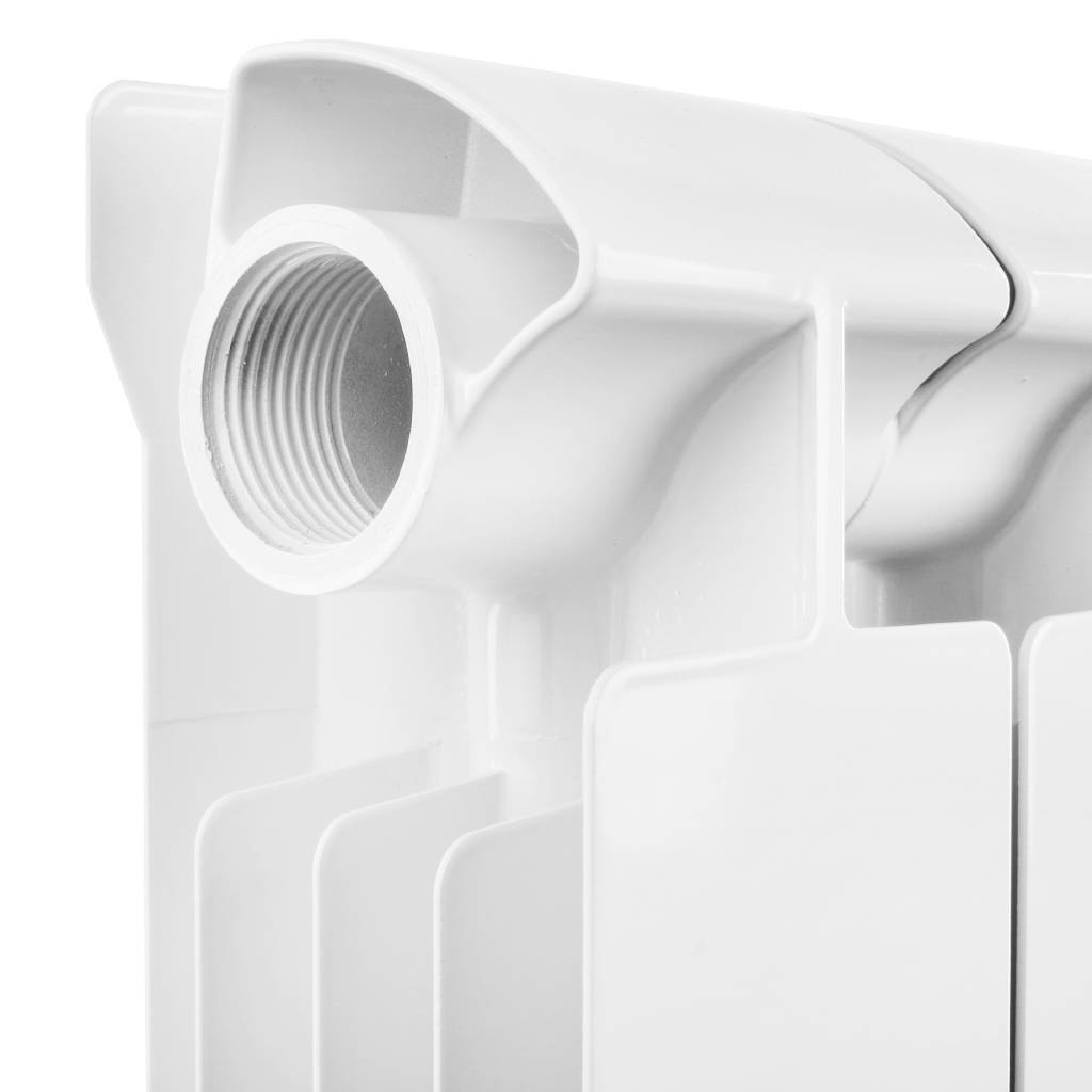 Радиатор биметаллический Global STYLE EXTRA 500 12 секций боковое подключение (белый RAL 9010)