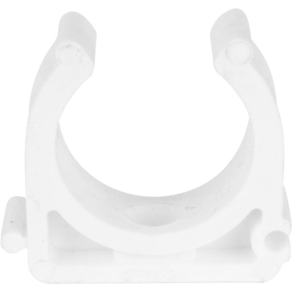 Крепление Kalde d=32 для полипропиленовых труб под сварку (цвет белый)