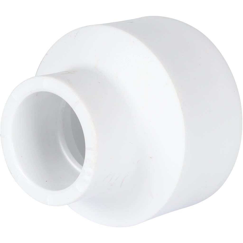 Муфта переходная Политэк 40х25 внутр./внутр. для полипропиленовых труб под сварку (цвет белый), 9000004025