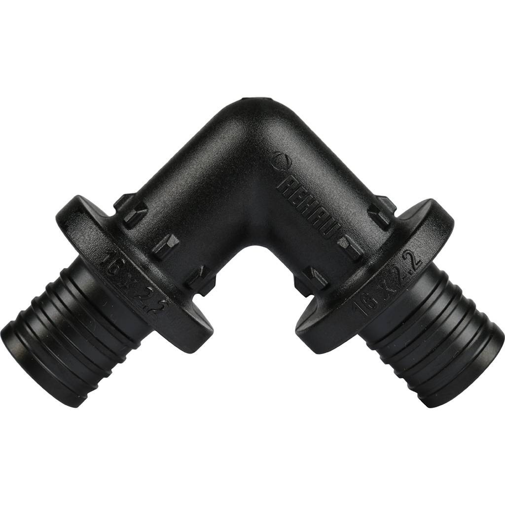 Угольник РЕХАУ RAUTITAN 90°, 16 PX для труб из сшитого полиэтилена аксиальный, 11600211001