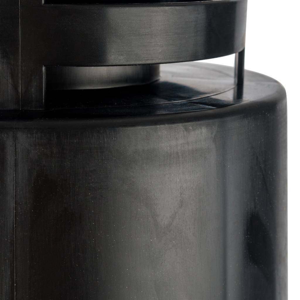 *SCA-8610-010111 STOUT Элемент дымохода конденсац. вертик. замык уч-ок с оголовком DN60/100 м/п  PP-PP, SCA-8610-010111