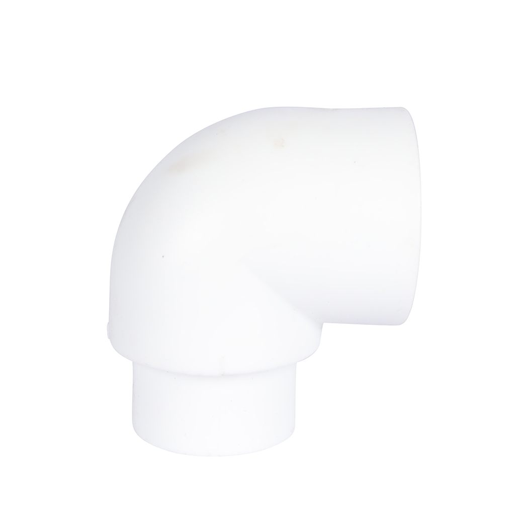 Угольник Политэк d=32 90* внутр./наруж.  для полипропиленовых труб под сварку (цвет белый), 9422003290