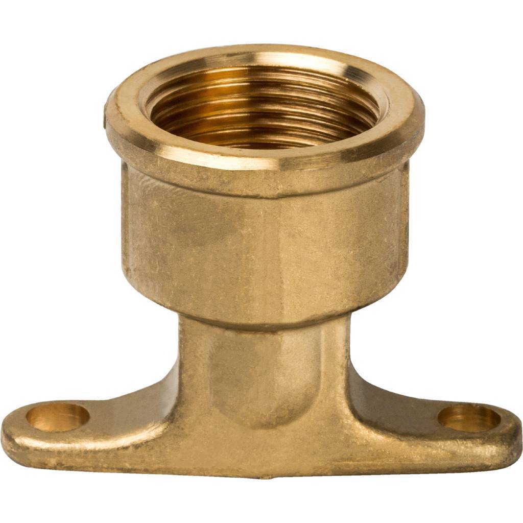 Угольник STOUT настенный с креплением 20xRp 3/4 для труб из сшитого полиэтилена аксиальный, SFA-0009-002034