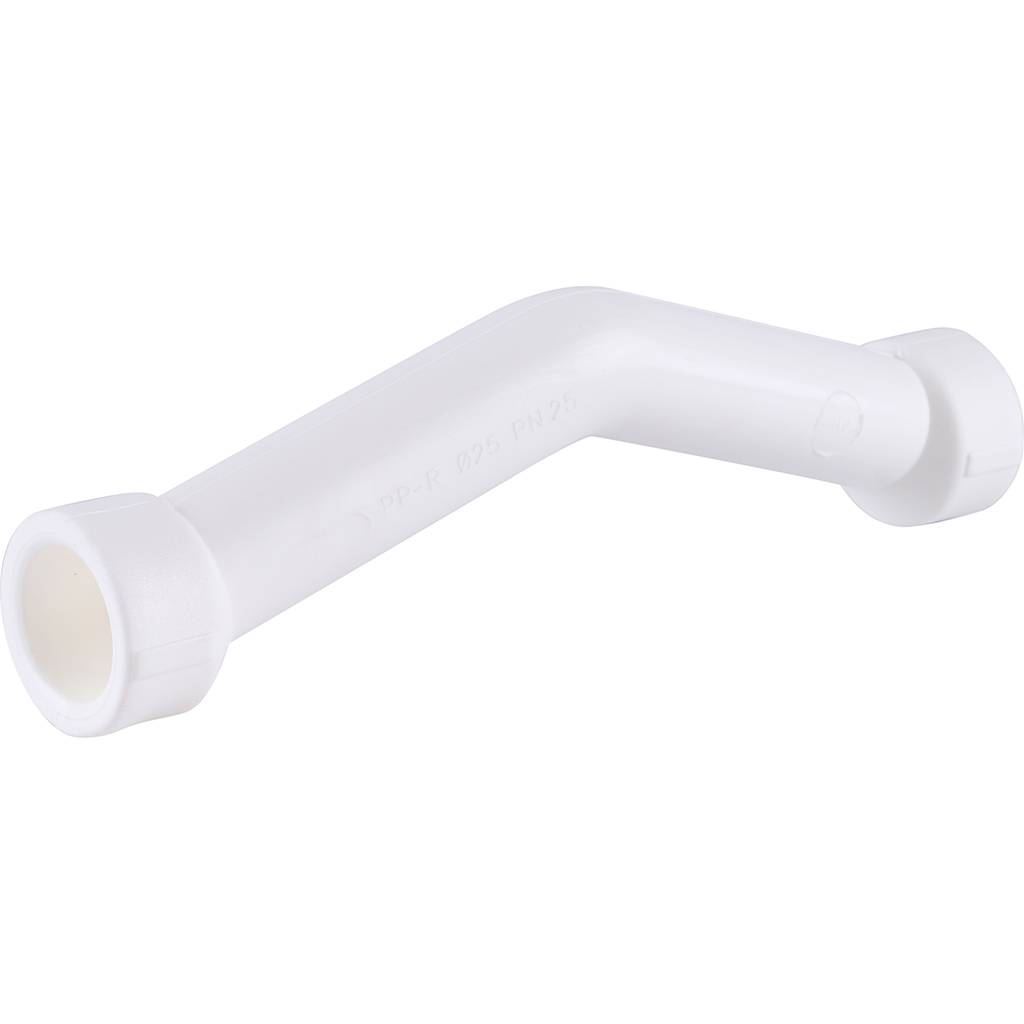 Обвод Kalde d=25 для полипропиленовых труб под сварку (цвет белый), 3202-twc-250000