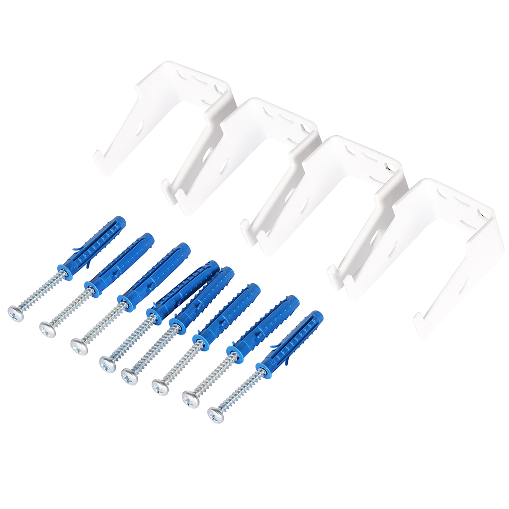 2-х трубчатый радиатор стальной ROMMER RST 2030/24 секции нижнее правое подключение RAL9016, RST-203024-020