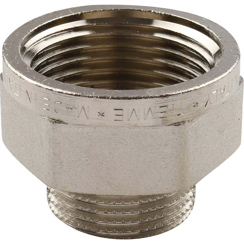 Переходник TIEMME НВ никелированный 3/4х1/2, 1500364