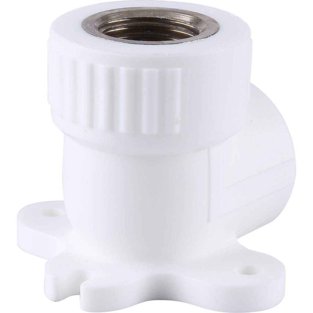 Угольник Kalde с креплением для полипропиленовых труб (внутр. Резьба, 25х1/2 ), 3222-bat-250b01