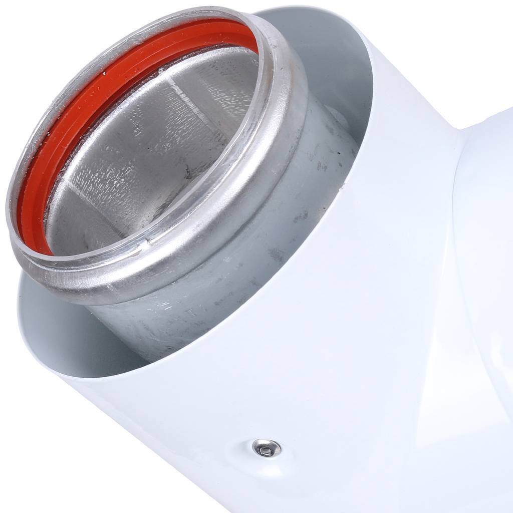 Тройник Vaillant 87 с ревизией труб 80/125, 303612