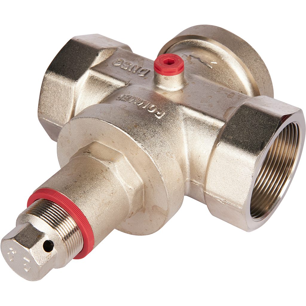 Редуктор давления ROMMER PN25 вн/вн 2  с выходом под манометр