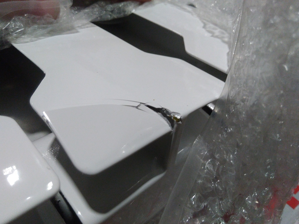 Уцененный товар (трещины на ламелях): Радиатор алюминиевый ROMMER Profi 500 10 секции (AL500-80-80-100) (RAL9016), RAL-1210-050010