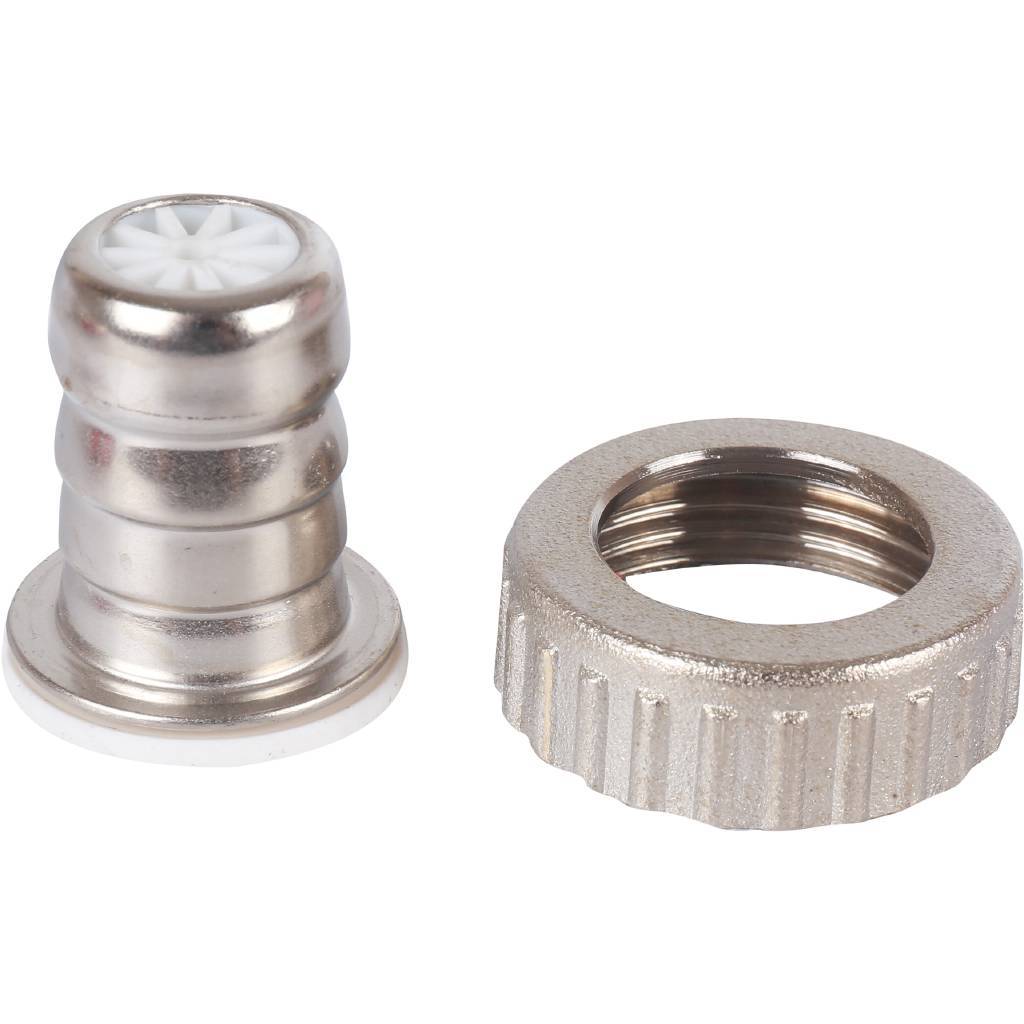 Шаровой сливной кран Itap 168 3/4 GAR с латунным штуцером, ручка-бабочка