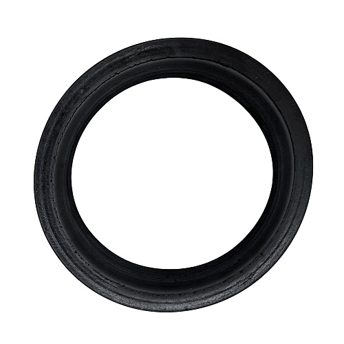 Манжета переходная с чугуна на пластик ВК резина 110/123 индивидуальная упаковка, черный