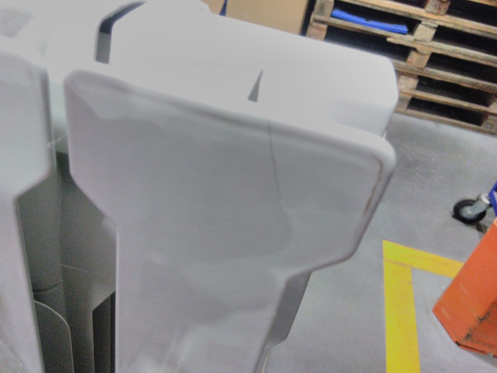 Уцененный товар (трещина на ламели крайней секции): Радиатор биметаллический ROMMER Profi BM 500 8 секции боковое подключение (BI500-80-80-150) (RAL9016), RBM-1210-050008