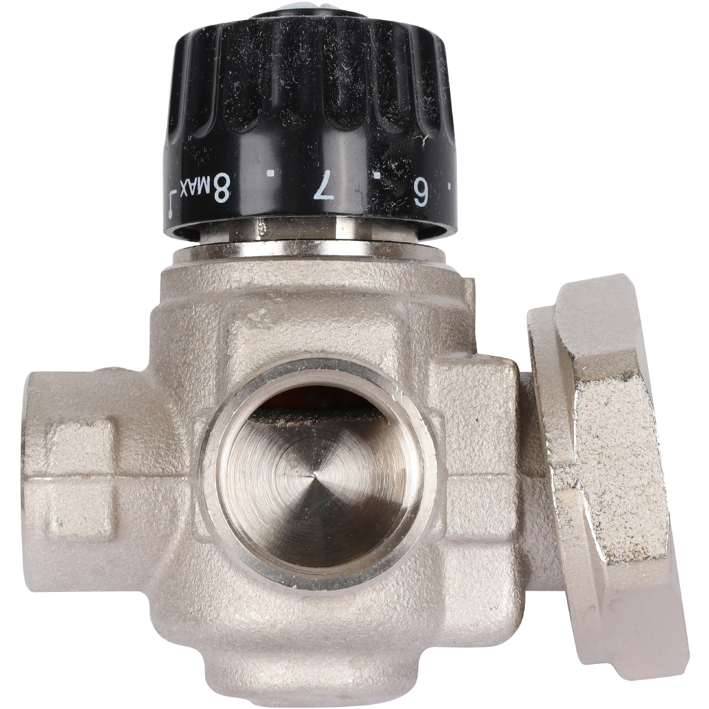 Насосно-смесительный узел STOUT SDG-0120 с термостатическим клапаном, без насоса, SDG-0120-001000