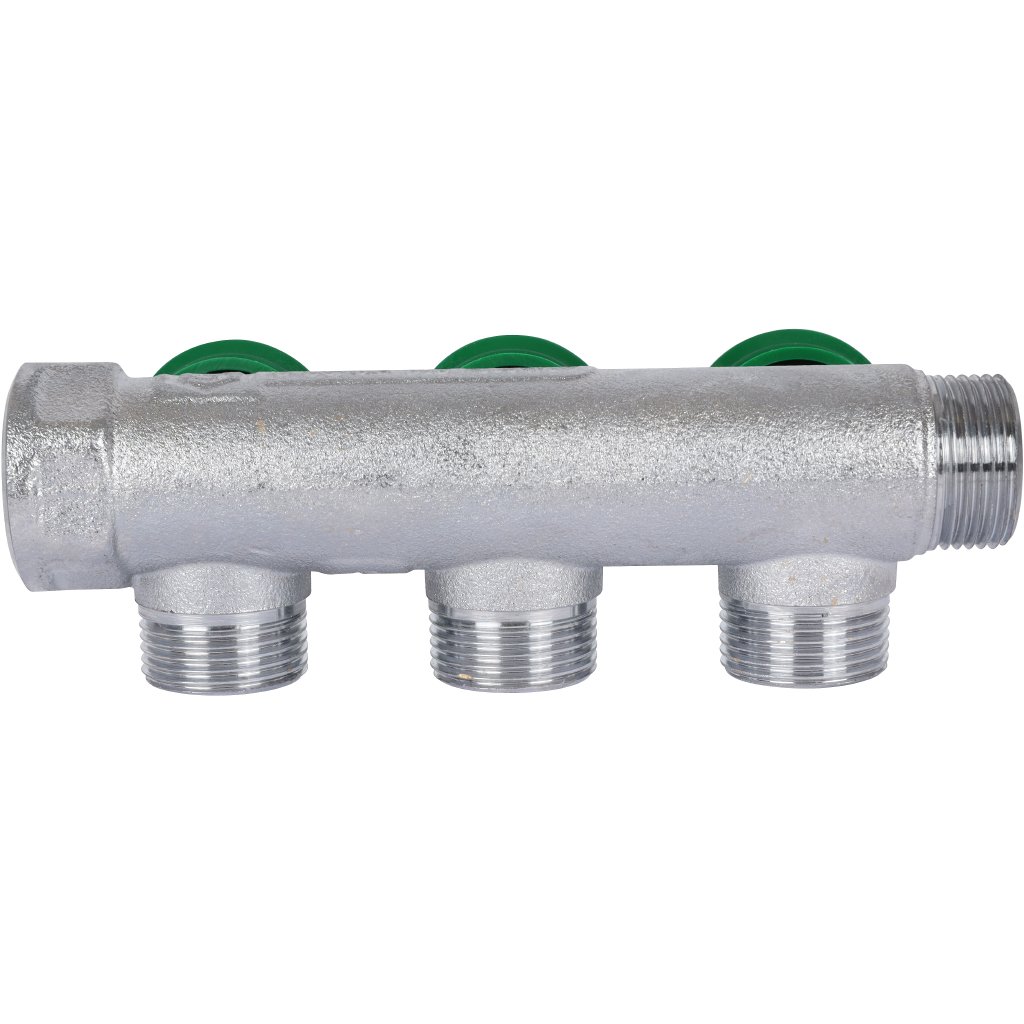 Коллектор регулирующий STOUT 3/4, 3 отвода 3/4 ЕК