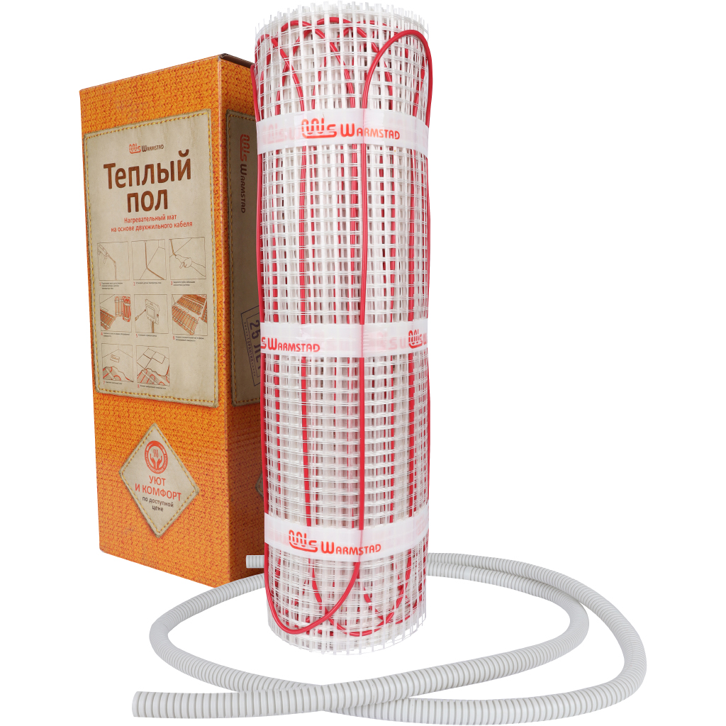 Мат нагревательный Warmstad WSM 1210 Вт/8,00 кв.м