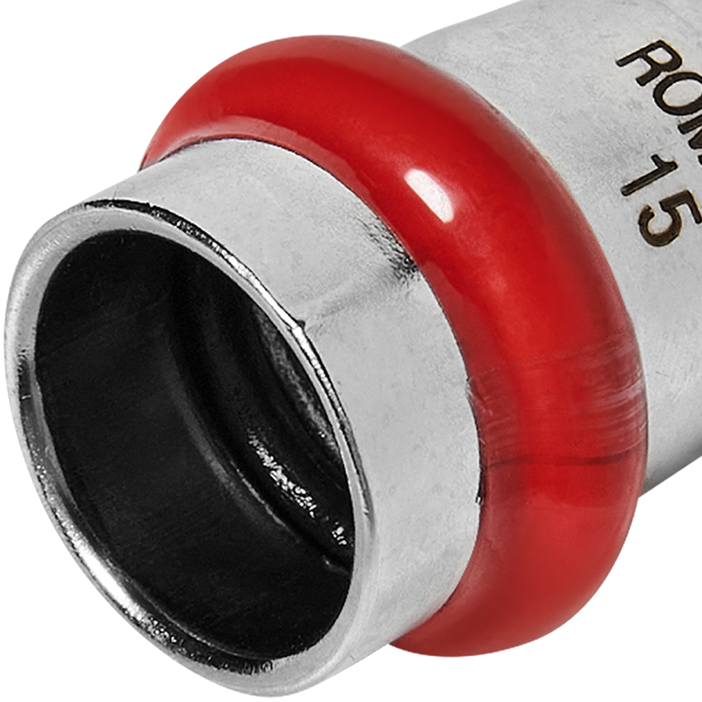 Заглушка ROMMER 15 из нержавеющей стали прессовой