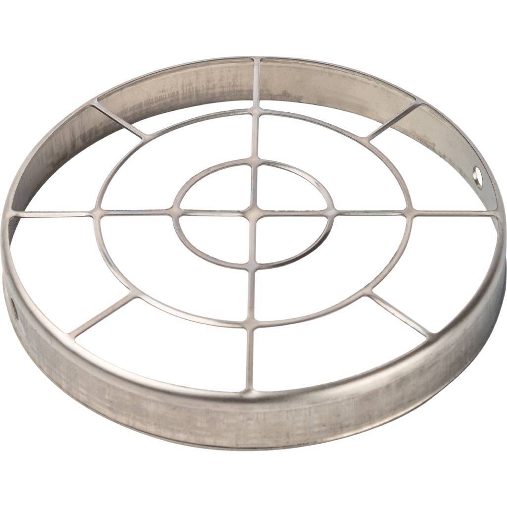 Элемент дымохода STOUT решетка из нержавеющей стали DN80 для воздухоподводящей трубы, SCA-0080-010003