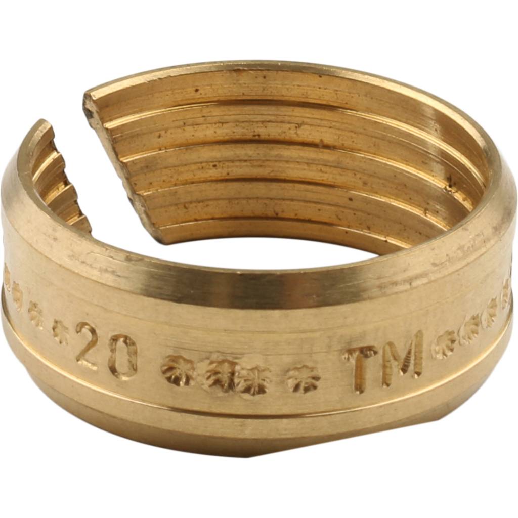 Тройник переходной TIEMME (16.2х20.2х16.2) для металлопластиковых труб винтовой, 1600078