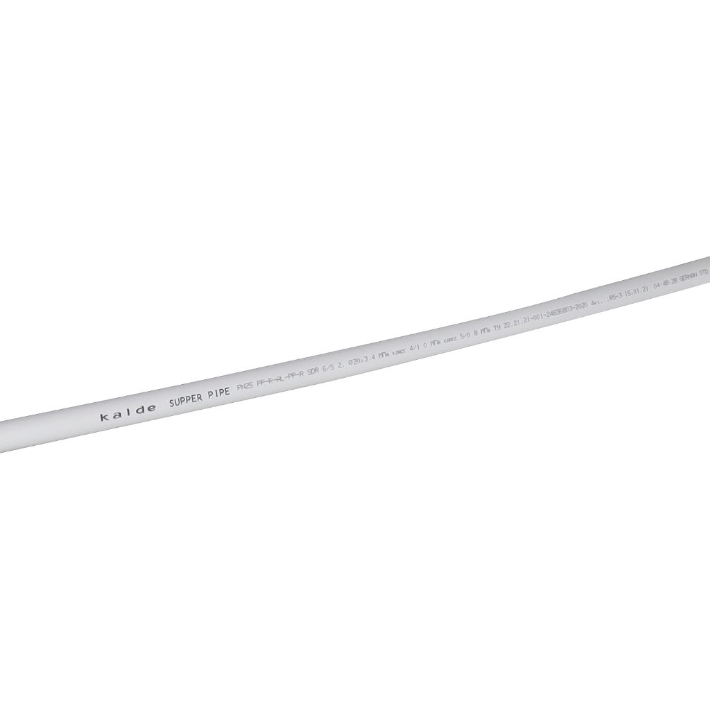 Kalde d=20 (PN25) Труба полипропиленовая Supperpipe, армированная перфорированным алюминием, R.3202-tmf-200000