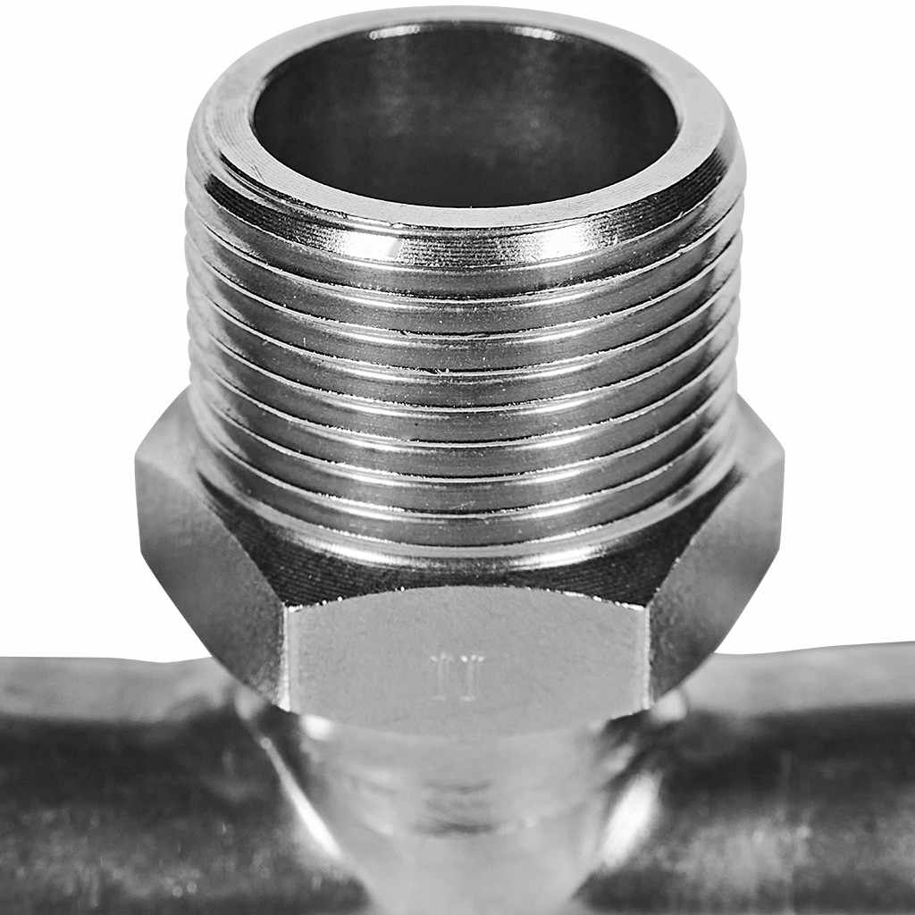 Тройник-Переходник ROMMER ВПр-НР, 18х3/4, из нержавеющей стали прессовой, RSS-1016-001834