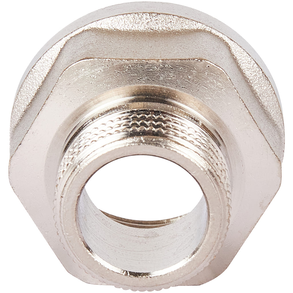 Переходник STOUT под ключ ВН никелированный 3/4 x1/2, SFT-0073-003412