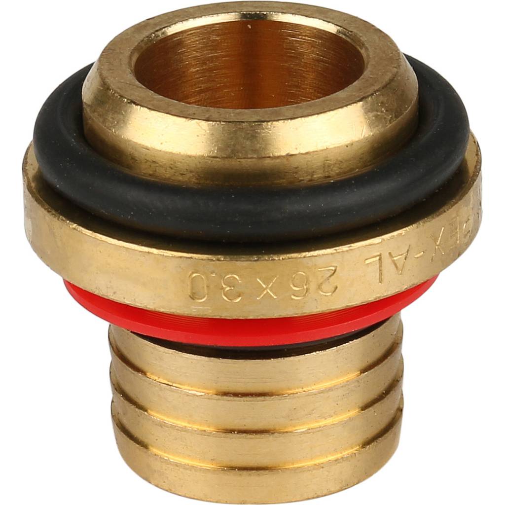 *SFS-0011-003426 STOUT Тройник-переходник с наружной резьбой 3/4 х26 для металлопластиковых труб винтовой, SFS-0011-003426