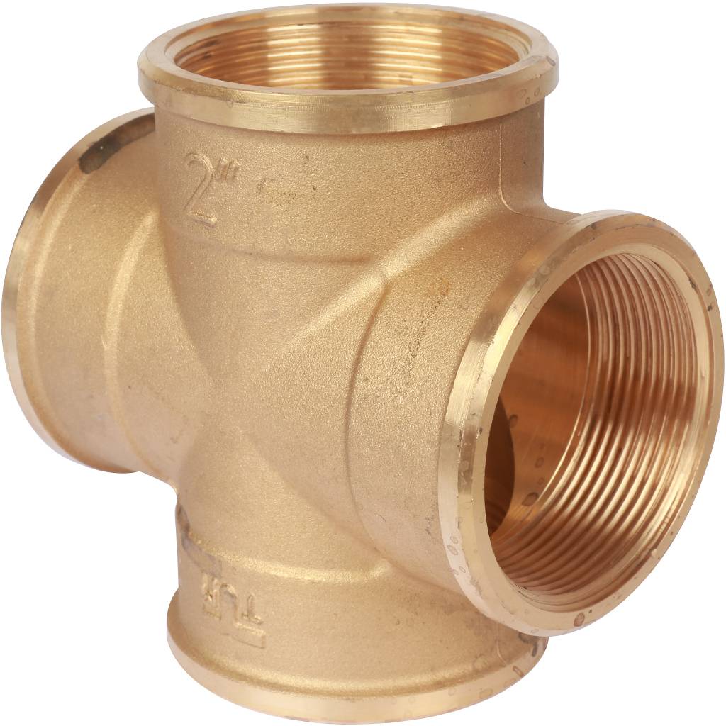 Крестовина TIEMME ВВ 2 для стальных труб резьбовой, 1500414