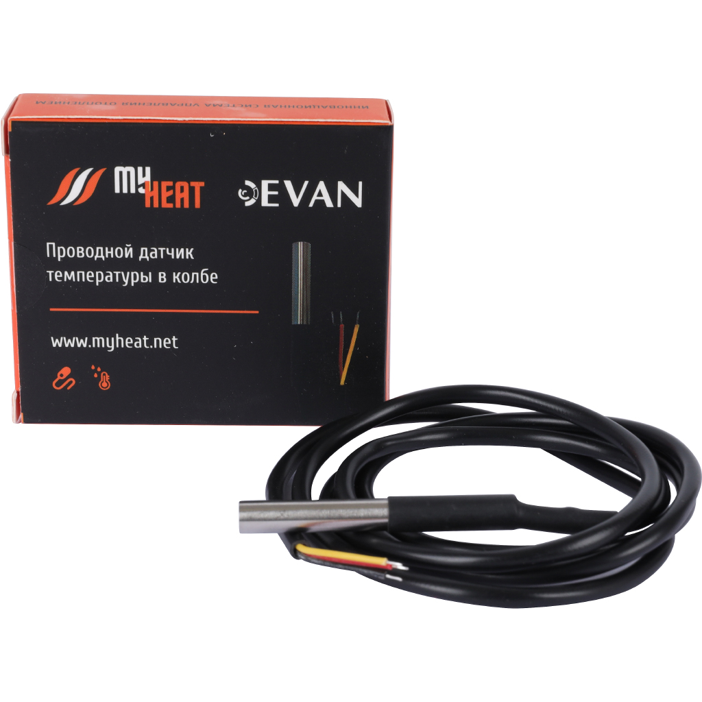 Датчик теплоносителя MYHEAT уличный проводной, 6286