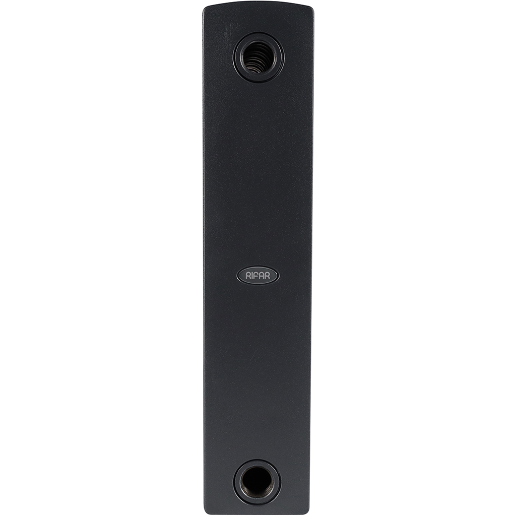 Радиатор биметаллический RIFAR SUPReMO 350 8 секций боковое подключение (Цвет ТИТАН), 4RS35-8-TI