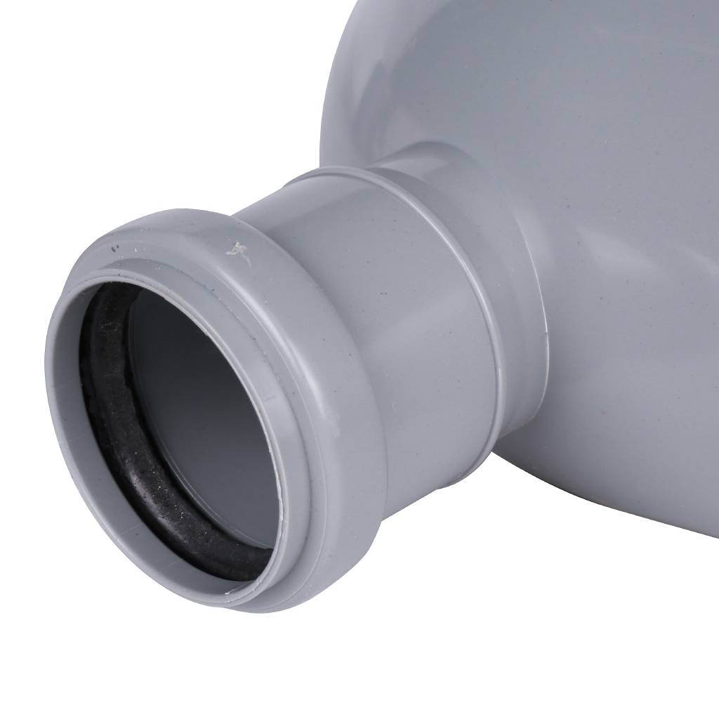 Отвод Sinikon с фронт. патрубком (выход сзади) ПП D110/050*87°, 551002.R