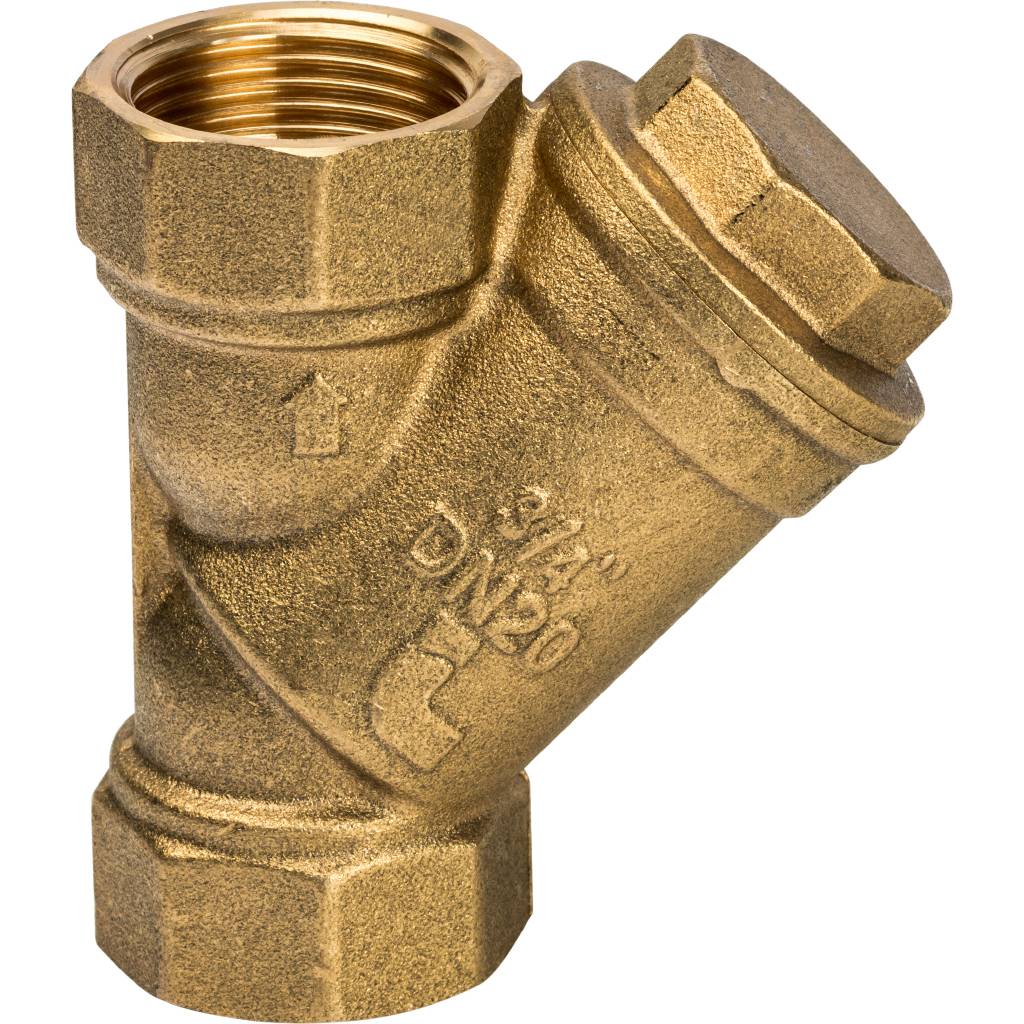 Фильтр сетчатый косой STOUT SFW 3/4 500 мкр., SFW-0001-000020