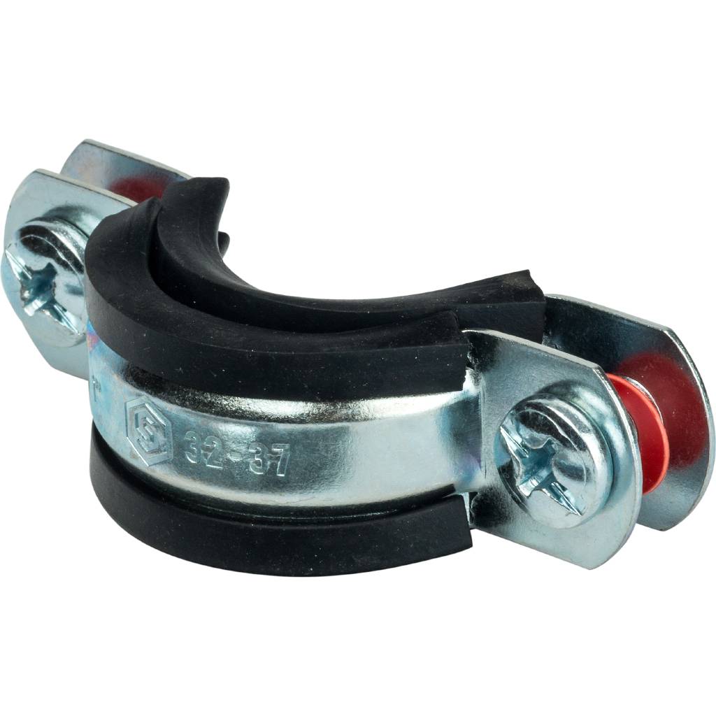 Хомут для труб с гайкой STOUT 1 (32-37)