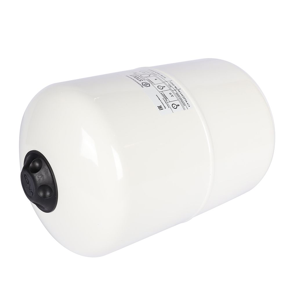 Расширительный бак STOUT STW-0015 для ГВС 12 л. вертикальный (цвет белый)