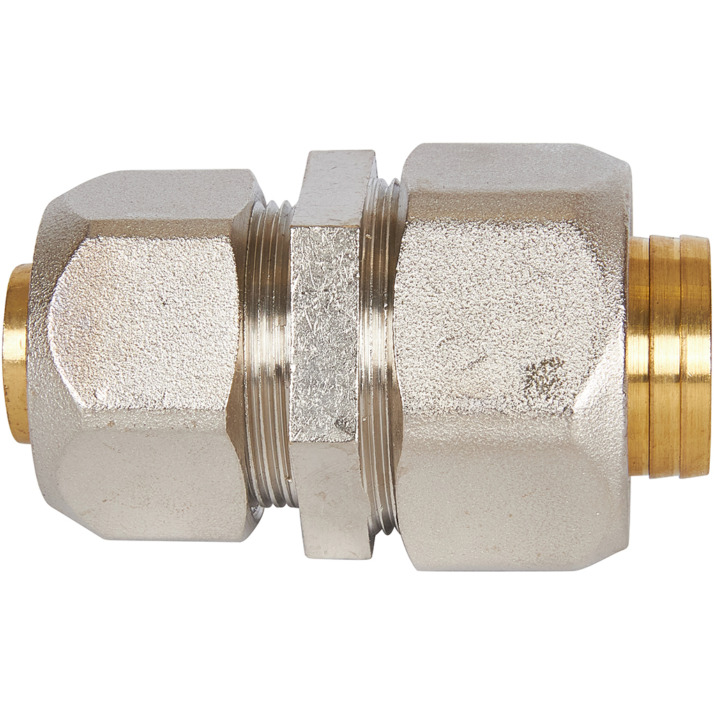 Муфта STOUT соединительная переходная 32x26 для металлопластиковых труб винтовой, SFS-0004-003226