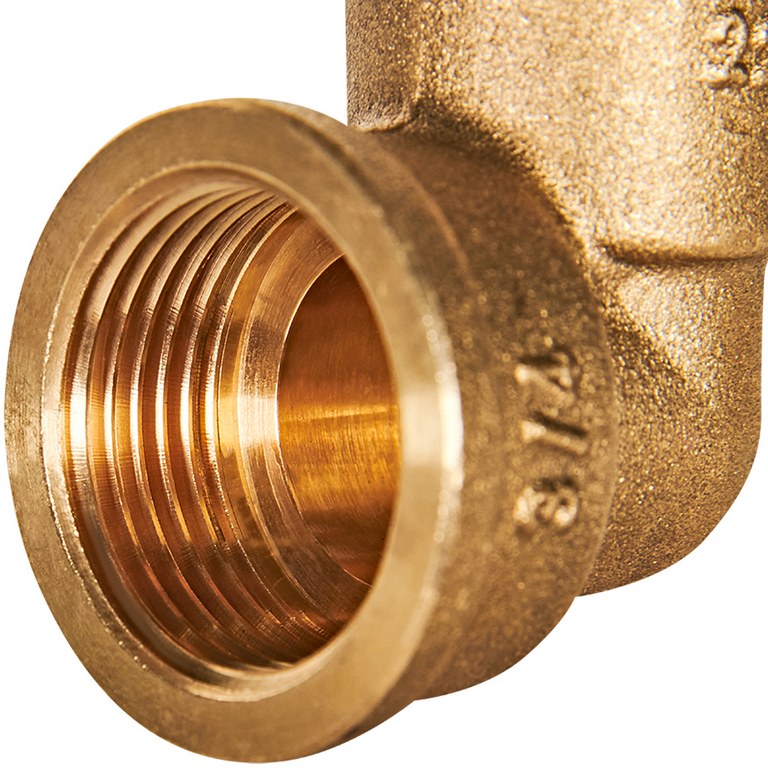 Угловой переход JINTIAN ВП-ВР 22x3/4 из латуни под пайку, JT-140902234