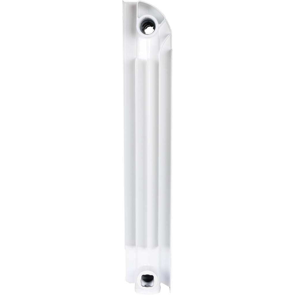 Радиатор алюминиевый Global VOX- R 500 4 секции нижнее правое подключение (белый RAL 9010), 169528