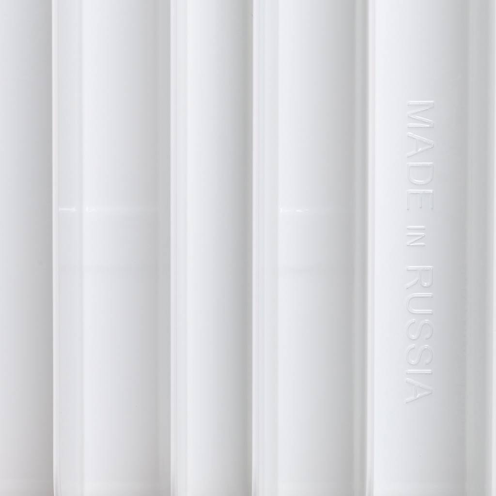 Радиатор биметаллический RIFAR MONOLIT 350 14 секций боковое подключение (белый RAL 9016), 3RM35-14