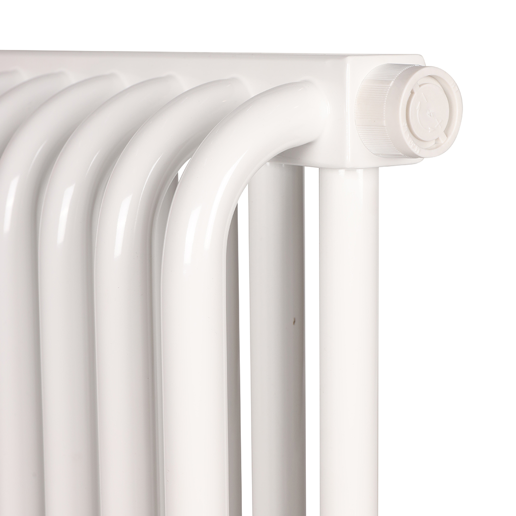 2-х трубчатый стальной радиатор ROMMER RST 2030/20 секций боковое подключение RAL9016, RST-203020-010