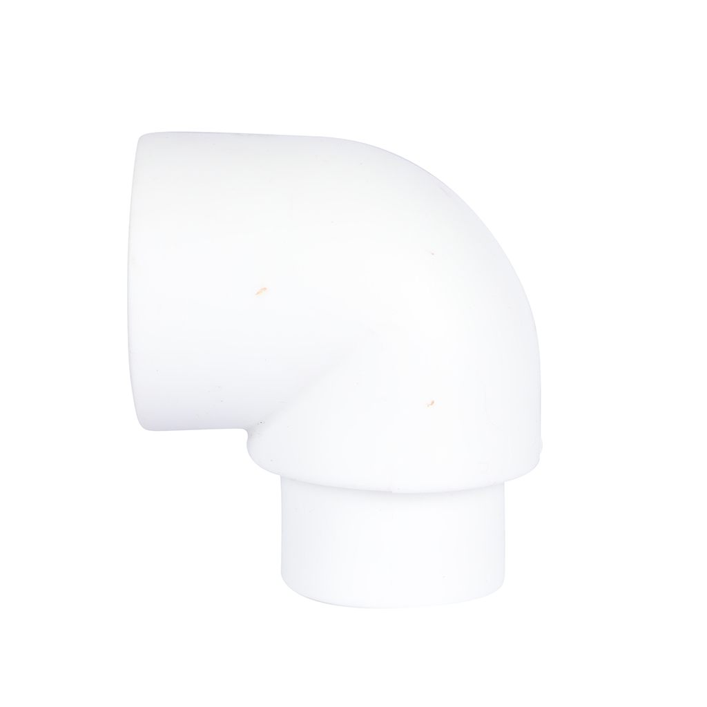 Угольник Политэк d=32 90* внутр./наруж.  для полипропиленовых труб под сварку (цвет белый), 9422003290