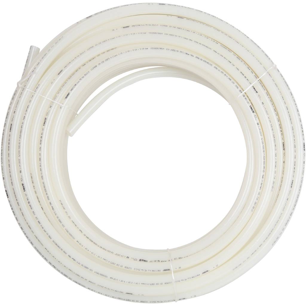 Труба водопроводная РЕХАУ RAUTITAN his 25x3,5 мм, бухта 50 м из сшитого полиэтилена, 11370301050