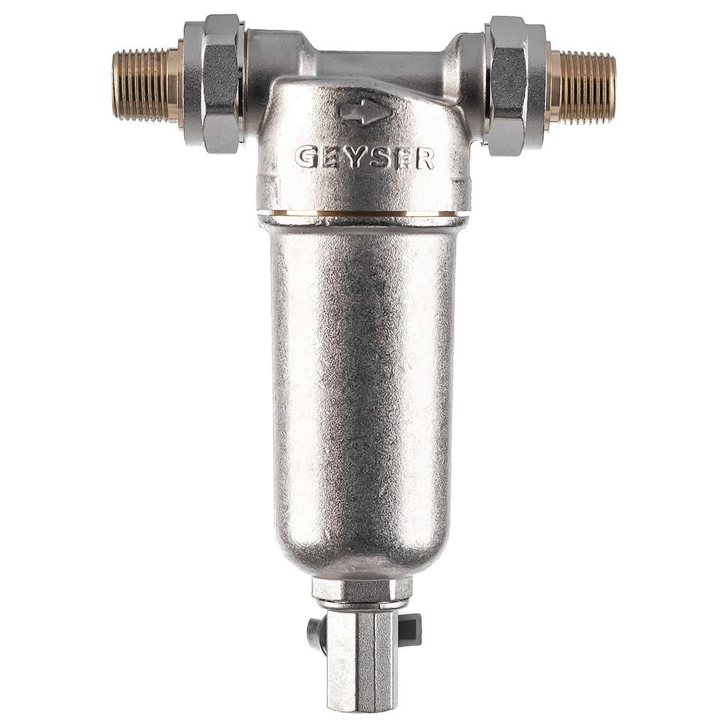 Фильтр самопромывной Гейзер-Бастион 121 1/2 для горячей воды d60, 32668