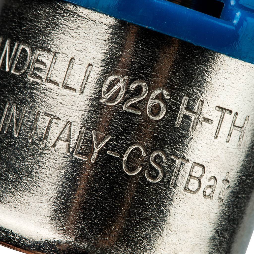 Муфта Prandelli Multyrama с нар.рез.(26х3)х3/4 профиль H, TH, U для металлопластиковых труб прессовой, 509.01.12.6