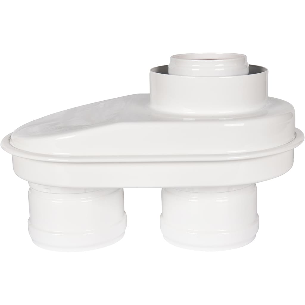 Адаптер традиционный ROMMER переход на двухтрубную систему D80/80 (Baxi(кроме ECONova/Classic),Mizudo,Haier,Arderia и др.) хомут в компл., RCA-8080-210002