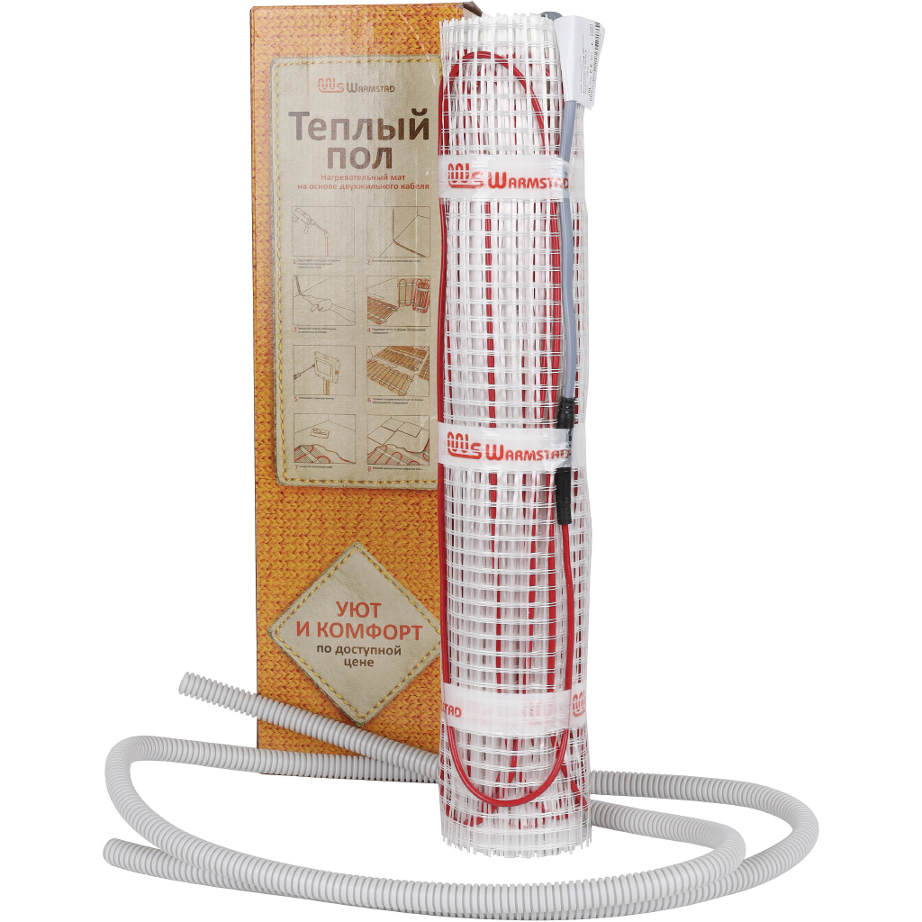 Мат нагревательный Warmstad WSM 400 Вт/2,70 кв.м, 100035657200