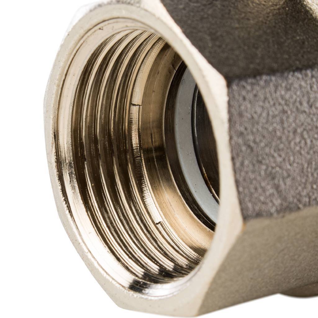 Кран шаровой полнопроходной STOUT ВР/НР, ручка бабочка 1, американка, SVB-0007-000025