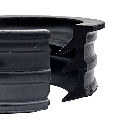 Манжета переходная с чугуна на пластик ВК резина 73/50, черный